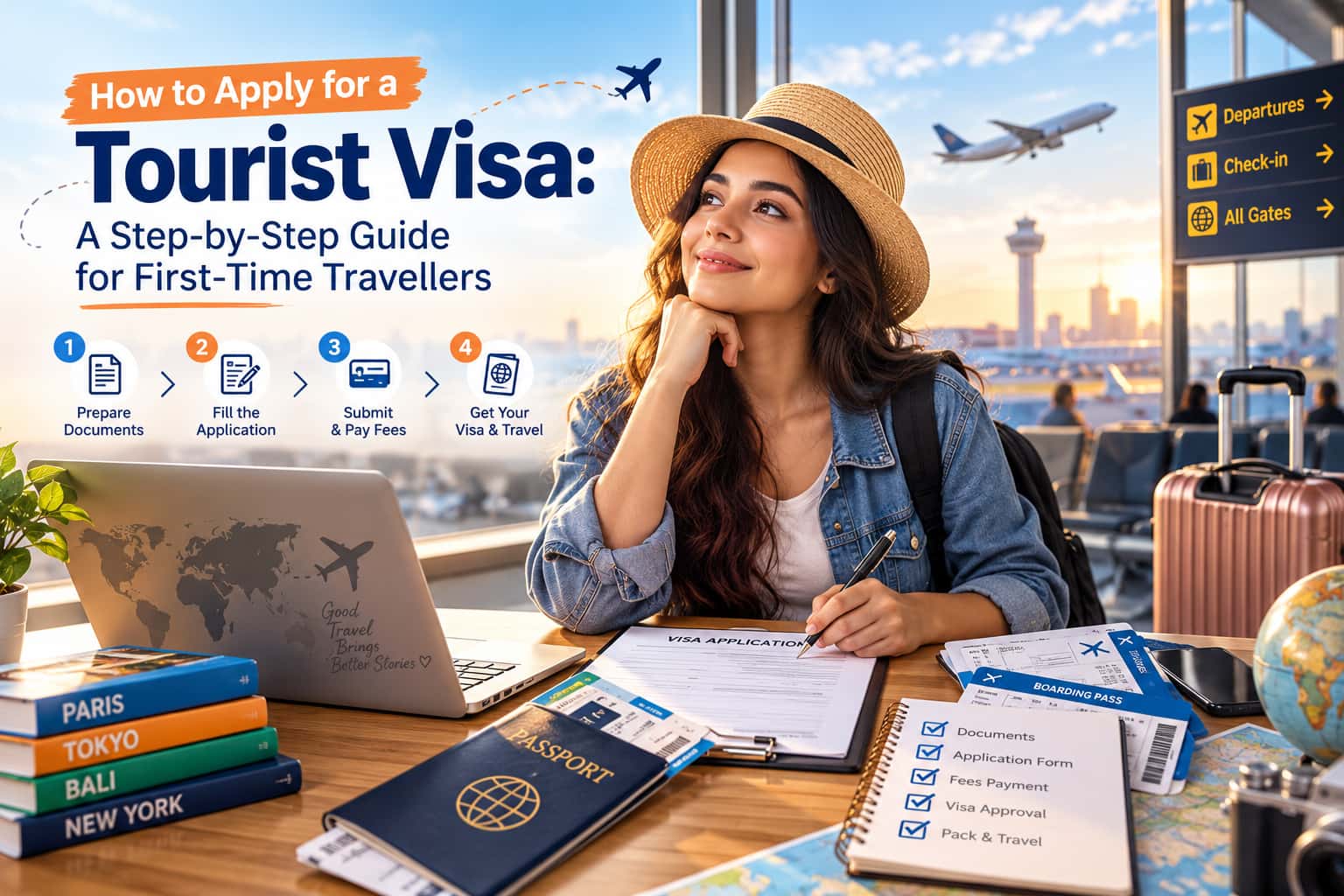 How to Apply for a Tourist Visa: A Step-by-Step Guide for First-Time Travellers