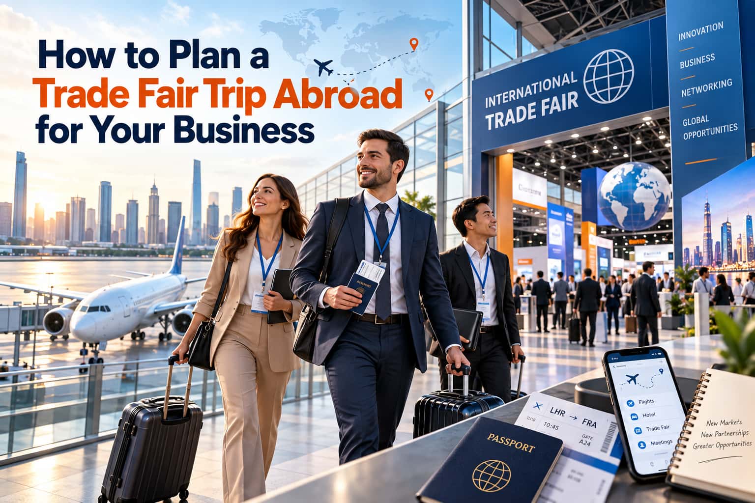 How to Plan a Trade Fair Trip Abroad for Your Business