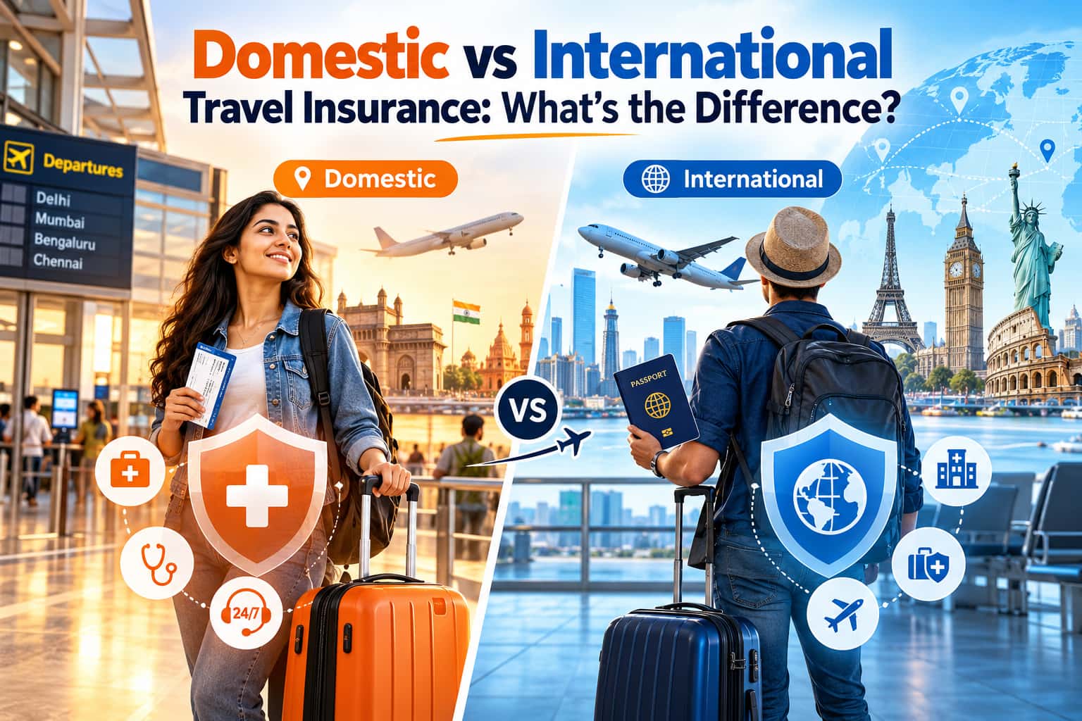Domestic vs International Travel Insurance: What's the Difference?