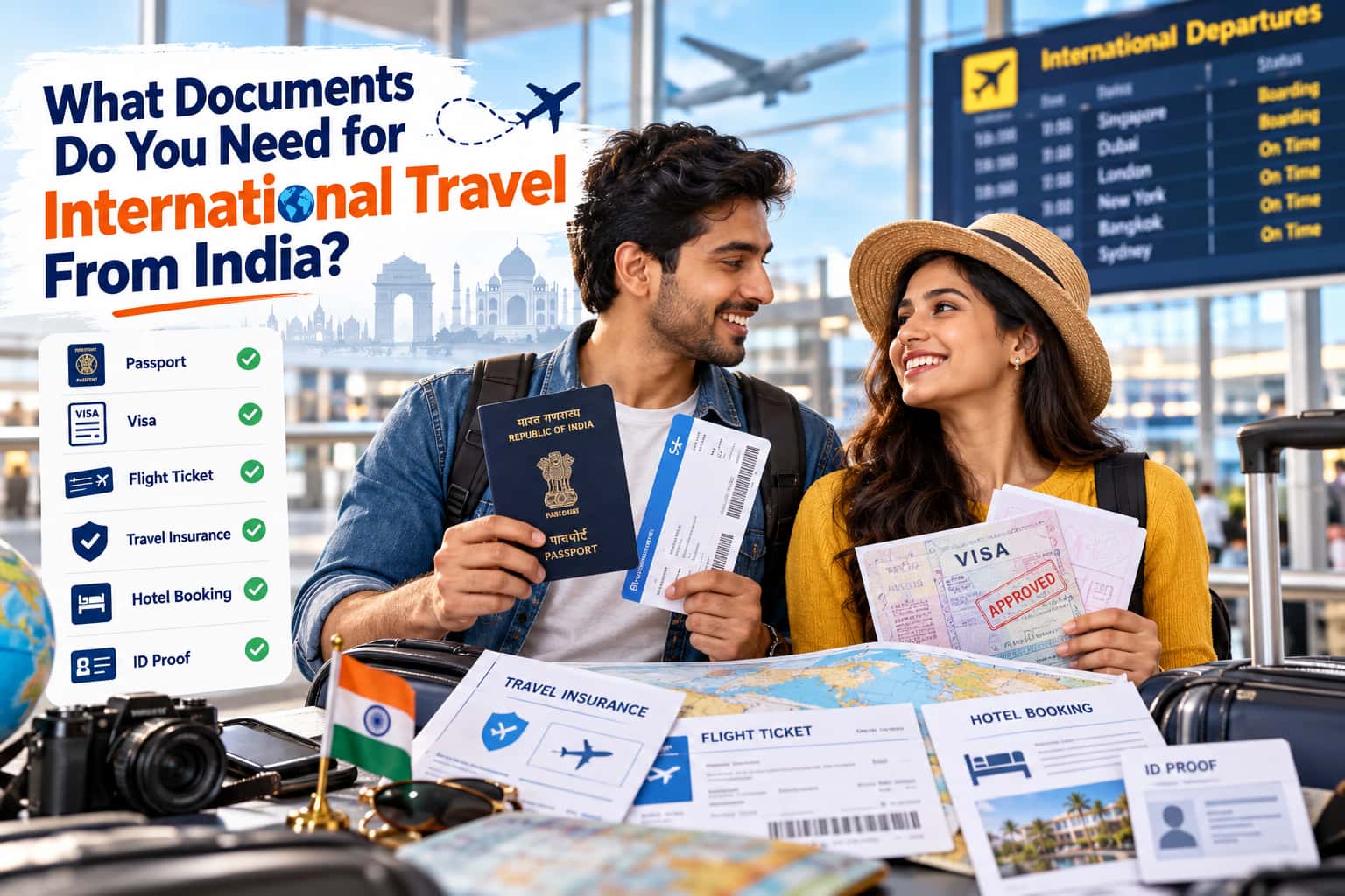 What Documents Do You Need for International Travel From India?