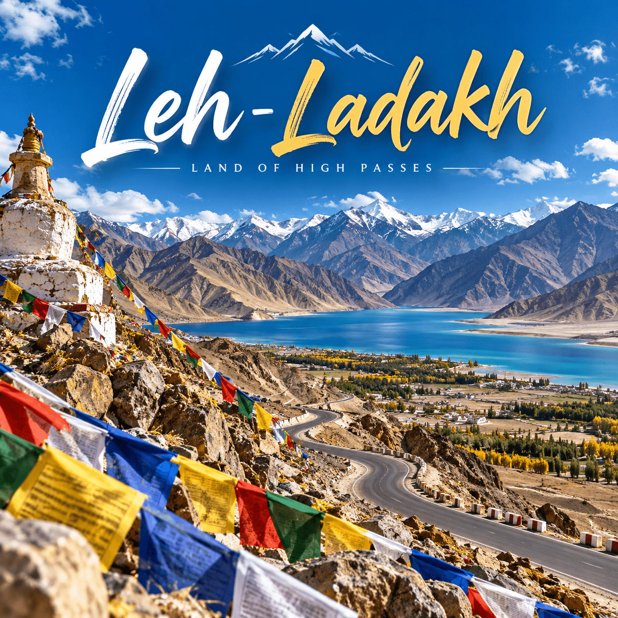 Leh & Ladakh Tour Package for travellers from VIP Road, Ahmedabad
