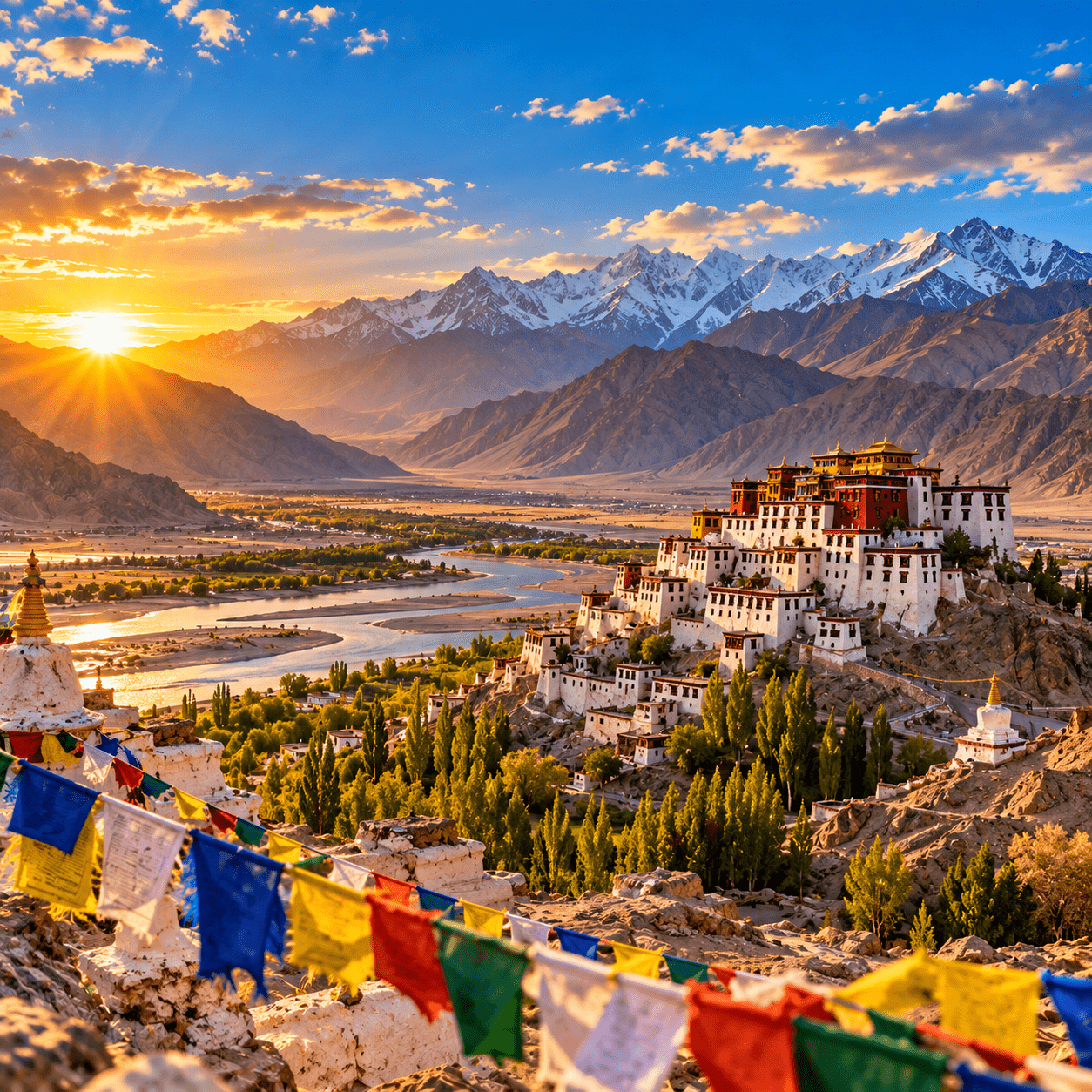 Leh & Ladakh tour package for travellers from Apple Wood, Ahmedabad