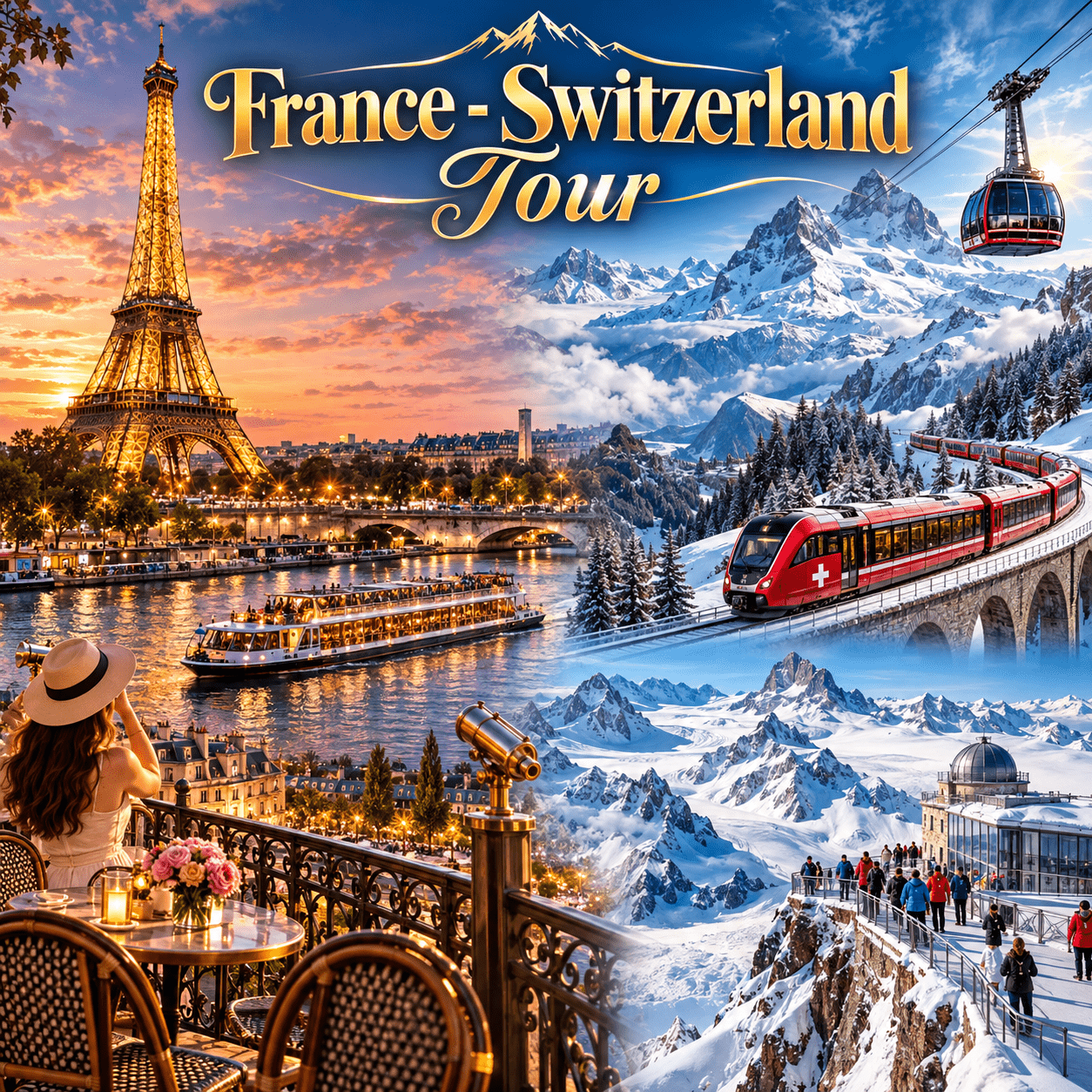 France Tour Package for travellers from Prahladnagar, Ahmedabad