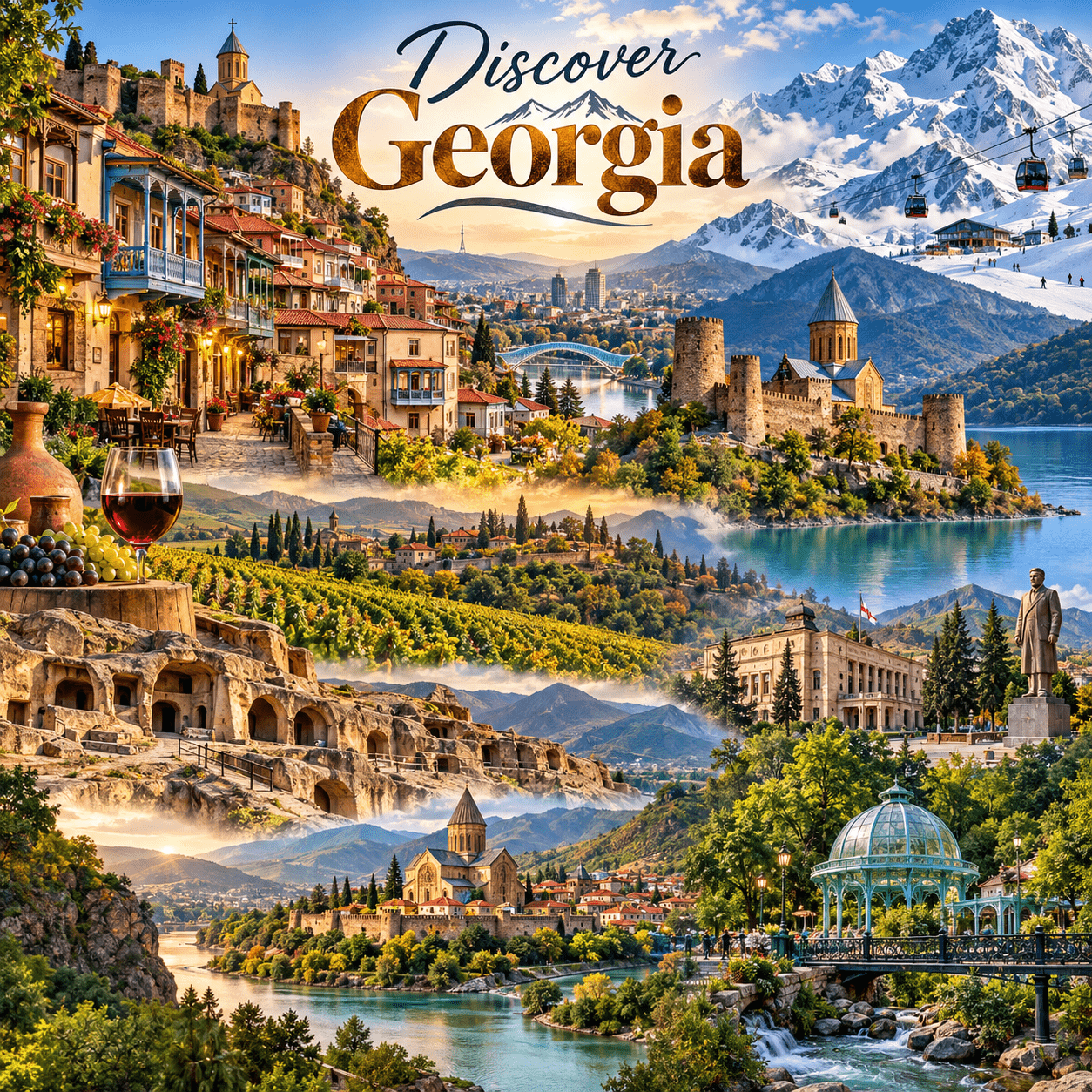 Georgia Tour Package for travellers from Bopal, Ahmedabad