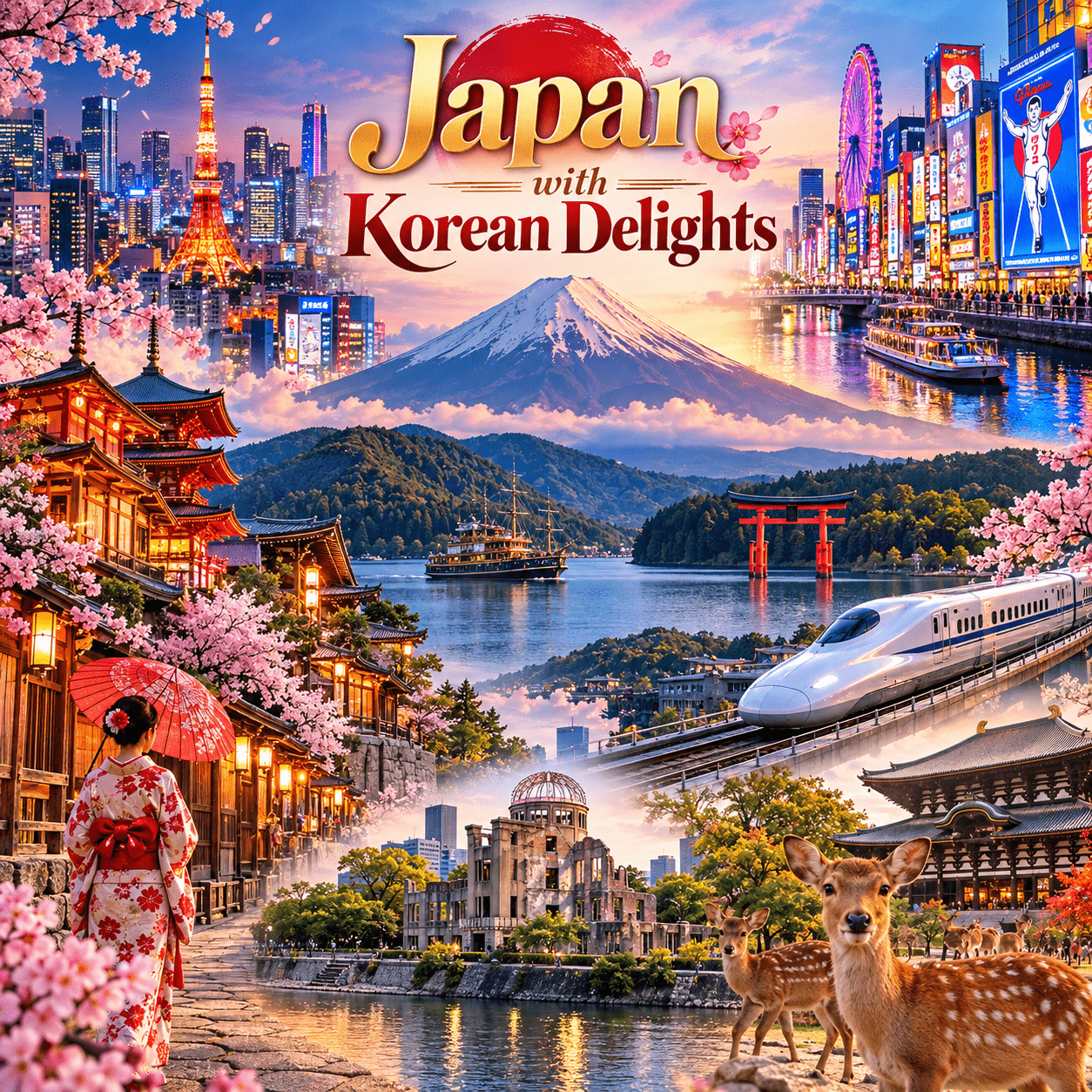 Japan Tour Package for travellers from South Bopal, Ahmedabad