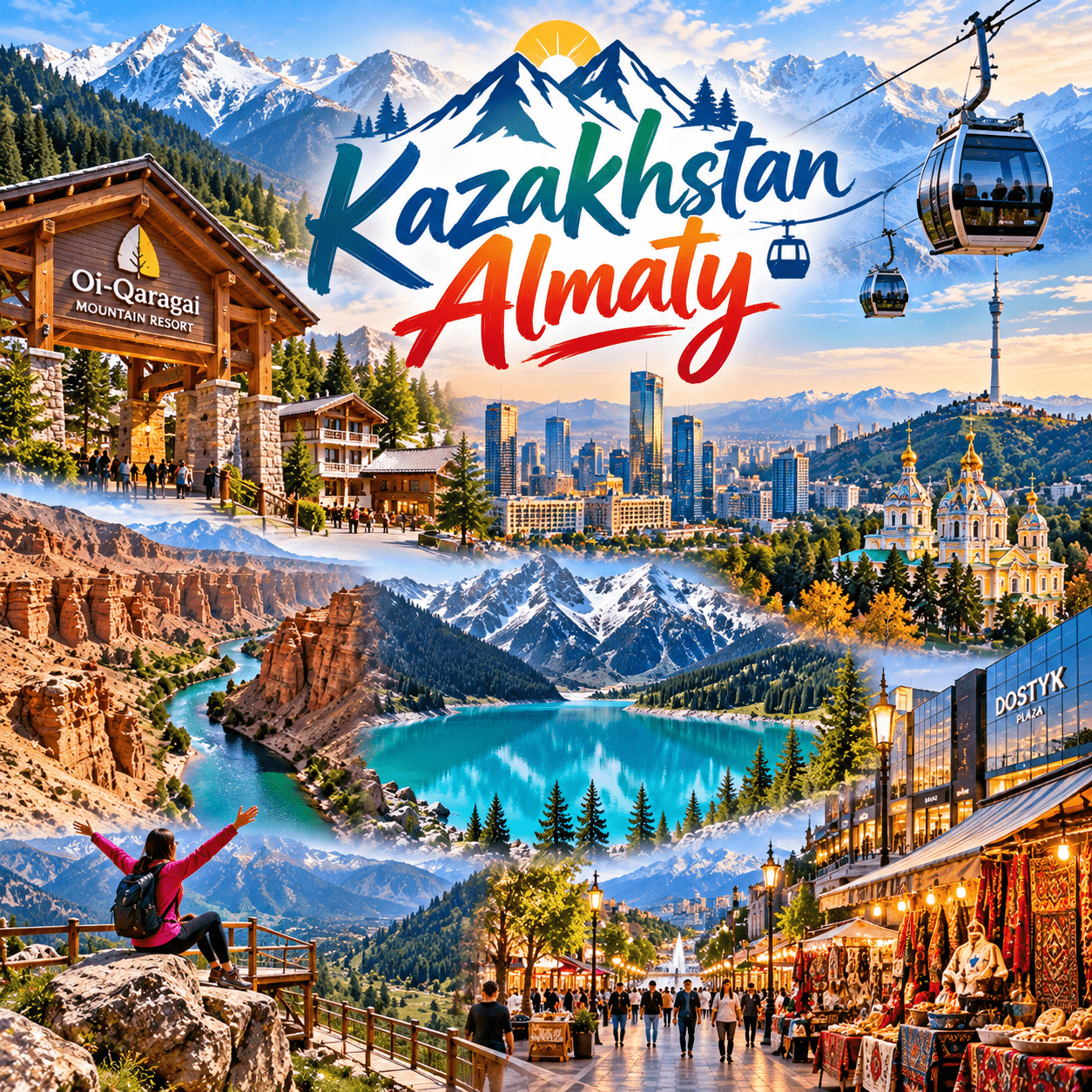 Kazakhstan Tour Package for travellers from Shilaj, Ahmedabad