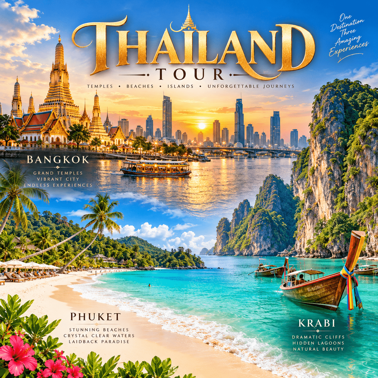 Thailand Tour Package for travellers from Shela, Ahmedabad