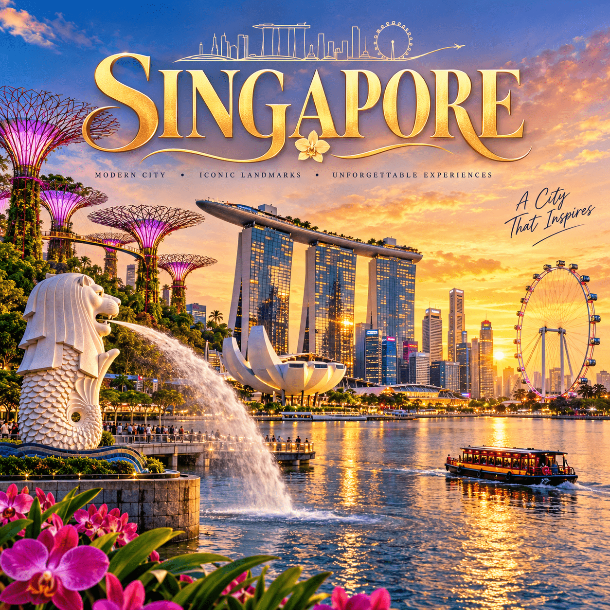 Singapore Tour Package for travellers from Sarkhej, Ahmedabad
