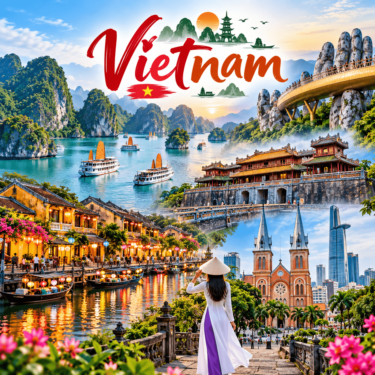 Vietnam Tour Package for travellers from VIP Road, Ahmedabad